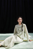 Gabriela Delightful Embroidery Qipao Cheongsam Two Piece