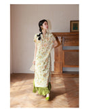 Penelope Satin Whisper Embroidery Qipao Cheongsam