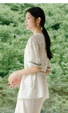 Journee Spectacular Qipao Cheongsam Top