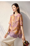 Zenobia Light Leaf Green Lace Jacquard Top Cheongsam