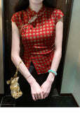 Rosie Exquisite Qipao Cheongsam Two Piece