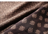 Quintessa 2-Piece Flower Brown Printed Cheongsam Set