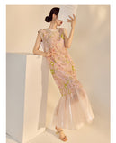 Madilyn Dazzling Embroidery Qipao Cheongsam