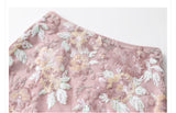 Evelynn Cute Embroidery Qipao Cheongsam Two Piece