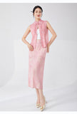 Pleated Everleigh Captivating Qipao Cheongsam Two Piece