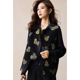 Xandra Black Jacquard Cheongsam Vest