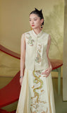 Miley Marvelous Embroidery Qipao Cheongsam Vest Top