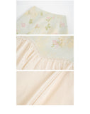 Tabitha 2-Piece Jacquard Embroidered Vest Set Cheongsam