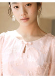 Rita Cherry Blossom Pink Cheongsam Dress