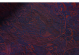 Katrina Dark Night Purple Jacquard Cheongsam Top
