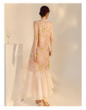 Madilyn Dazzling Embroidery Qipao Cheongsam