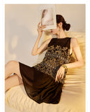 Demi Blooming Embroidery Qipao Cheongsam