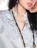 Paisleigh Delightful Embroidery Qipao Cheongsam Top