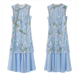Madilyn Dazzling Embroidery Qipao Cheongsam