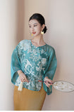 Marley Elegant Embroidery Qipao Cheongsam Two Piece