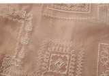 Fuchsia Milk Tea Embroidered Mandarin Collar Vest Cheongsam