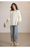 Zena Apricot Jacquard Cheongsam Top