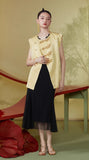 Estrella Luxe Mood Qipao Cheongsam Vest Top