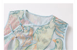 Silk Gabriela Dazzling Embroidery Qipao Cheongsam