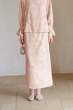 Sage Jubilant Gradient Jacquard Cheongsam Top Loose Fit Qipao
