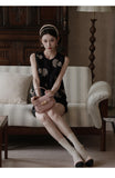 Vivian Beaded Embroidered Vest Cheongsam Top