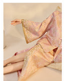 Melody 2-Piece Jacquard Embroidered Cheongsam Set