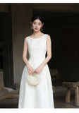 Valencia Foggy Apricot Sequin Embroidered Cheongsam Dress