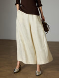 Priscilla Wide Leg Black Casual Pants Cheongsam