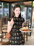 Ivy Timeless Grace Embroidery Qipao Cheongsam