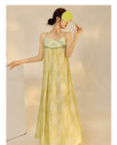 Irma Velvet Glow Embroidery Qipao Cheongsam Two Piece