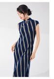 Pleated Eva Charming Qipao Cheongsam