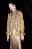 Silk Addilyn Delightful Qipao Cheongsam Top