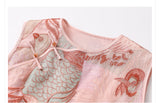 Silk Gabriela Dazzling Embroidery Qipao Cheongsam