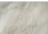 Glow Off White Jacquard Cheongsam Top