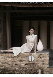 Zoe 2-Piece Embroidered Cheongsam Dress