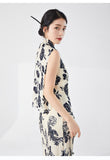 Pleated Everleigh Captivating Qipao Cheongsam Two Piece