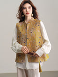 Tulip Lotus Pink Embroidered Cheongsam Vest
