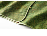 Phoenix Pine Green Jacquard Cheongsam Top