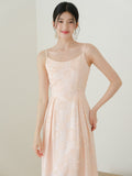 Zoe Cherry Blossom Pink Cheongsam Dress