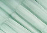 Moonlight Gradient Green Chiffon Cheongsam Dress