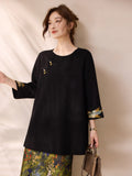 Eloise Pearl White Embroidered Cheongsam Top