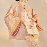 Melody 2-Piece Jacquard Embroidered Cheongsam Set