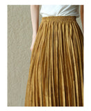 Chord Tea Brown Jacquard Cheongsam Skirt
