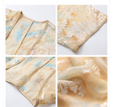 Esmeralda Floral Jacquard Loose Cheongsam Coat