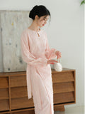 Beatrice Radiant Pink Lace Up Cheongsam Dress Cutout Qipao