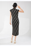 Pleated Eva Charming Qipao Cheongsam