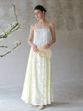Veronica White Jacquard Cheongsam Top