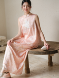 Bella 2-Piece Light Cloud Dye Cheongsam Set