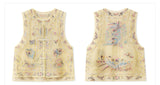 Palmer Appealing Embroidery Qipao Cheongsam Vest Top