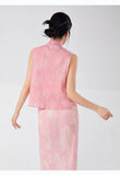 Pleated Everleigh Captivating Qipao Cheongsam Two Piece